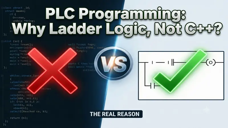 PLC编程：为何是梯形图而非C++