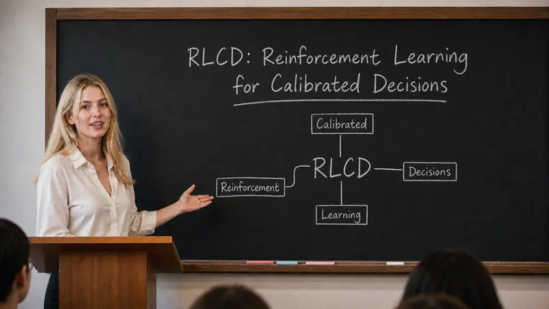 RLCD：用于校准决策的强化学习