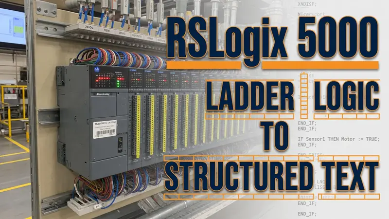 RSLogix 5000 梯形图转结构化文本