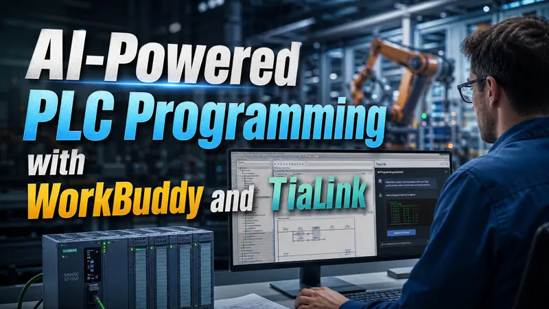 AI驱动的 PLC 程序开发 (WorkBuddy+TiaLink)